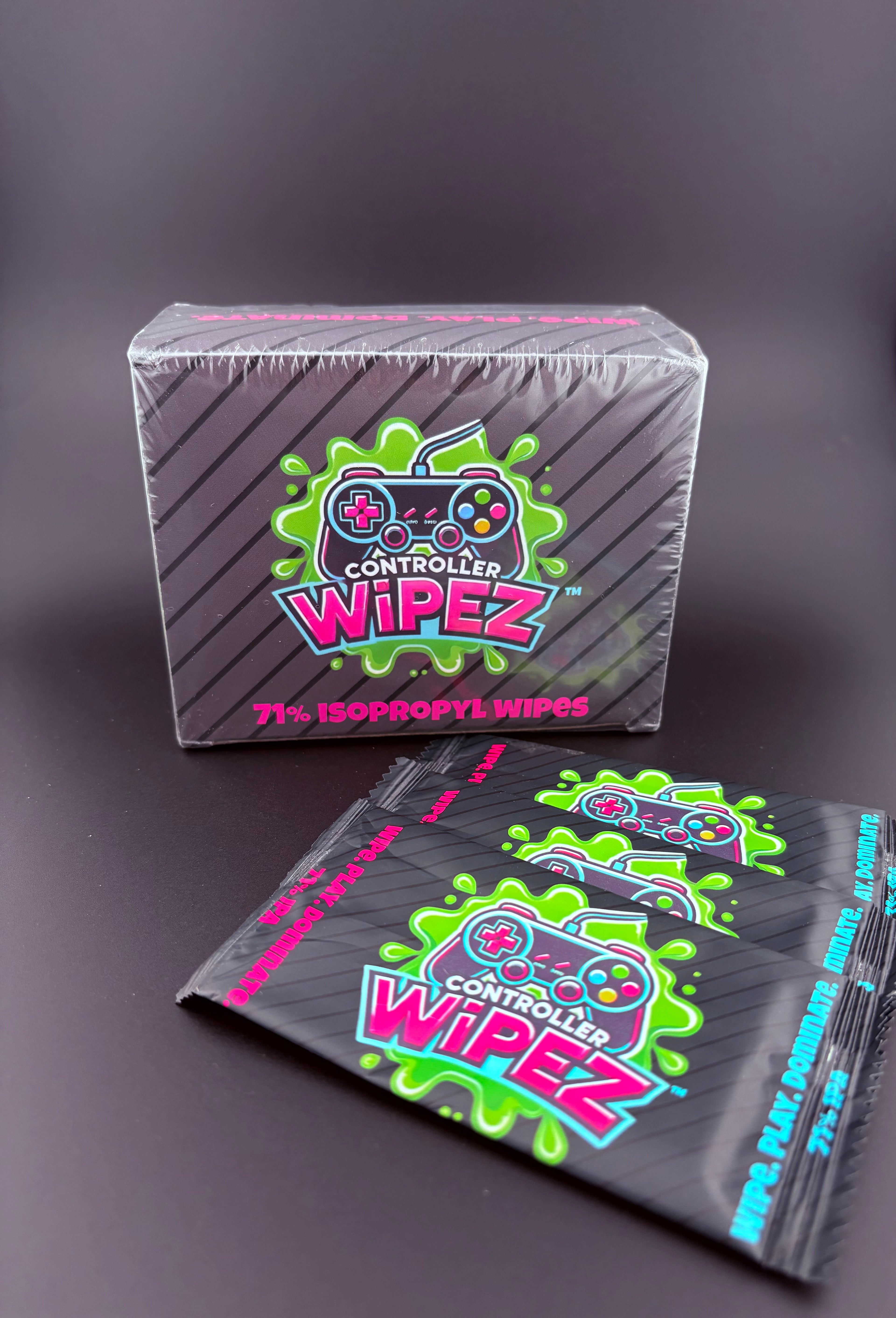 Controller Wipez (Box of 50 Wipes)